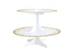 Suport pentru platouri dulci aurii - 1 buc.