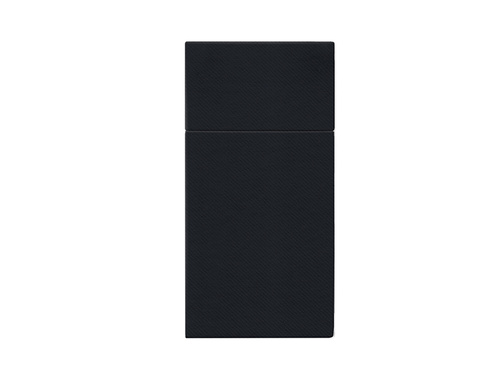 Buzunare pentru tacâmuri negru - 40 cm - 25 buc.
