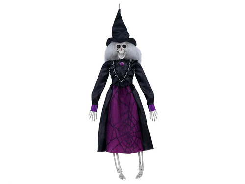 Schelet de vrăjitoare - decorațiune suspendată - 40 cm - 1 buc.