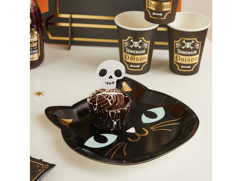 Farfurii Black Cat - 18.5cm x 20.5cm - 8 buc.