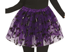 Fustă mov cu lilieci - 40 cm - 1 buc.