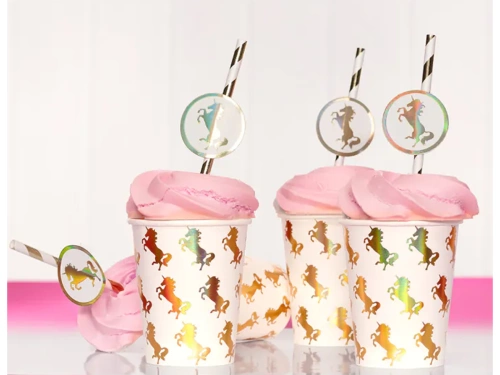 Paie de ziua unicornului de aur - 6 buc.