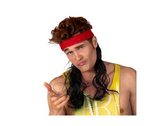 Bentiță Wesley cu păr roșu