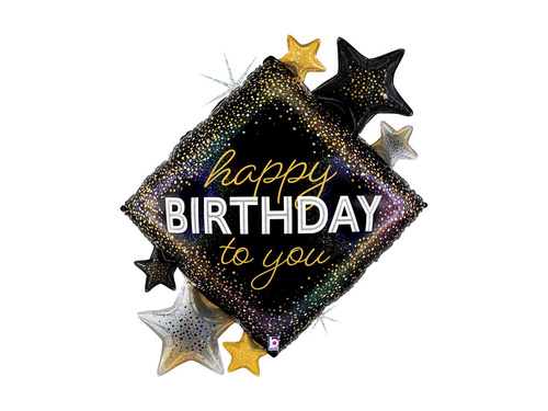 Balon cu folie Happy Birthday to You - 38" - 1 buc.