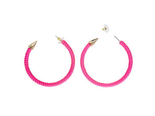 Cercei roz neon