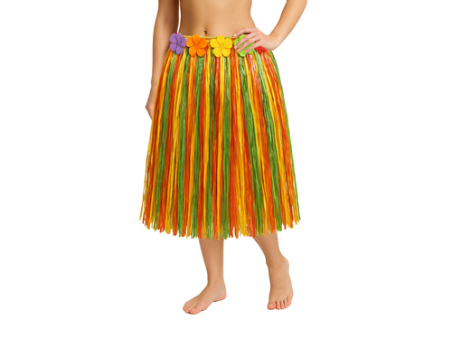 Fustă hawaiiană de culoare medie - 60 cm - 1 buc.