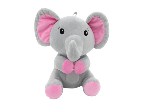 Greutate pentru baloane umplute cu heliu – Elefant roz – 170 g.