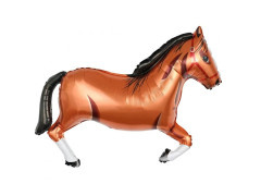Balon din folie cal maro - 86x57cm - 1 buc.