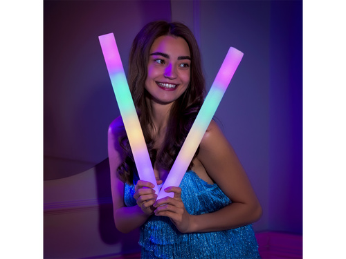 Baston din spumă LED - 48 cm - 1 buc.