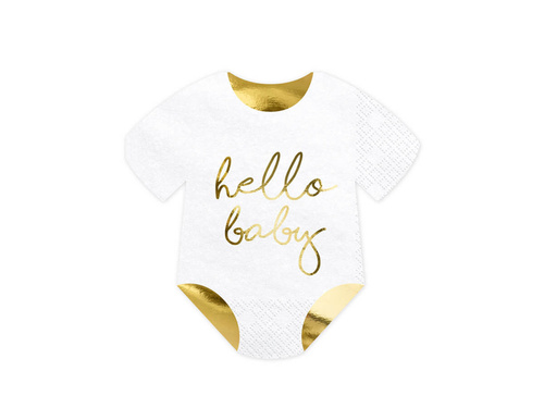 Șervețele somnoroase Hello Baby - 15 cm - 20 buc.