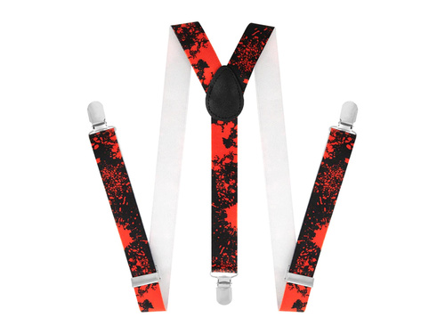 Bretele negre pătate de sânge pentru Halloween