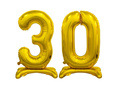 Set de baloane din folie 30 aur - 74 cm