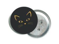 Pin pisoi auriu - 1 buc.