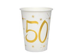 50th birthday 50th birthday cups - 10 buc.
