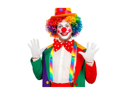 Bretele curcubeu multicolore