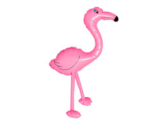 Flamingo decor gonflabil - 60 cm - 1 buc.
