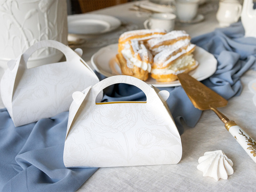 Cutie decorativă pentru tort - 10 buc.