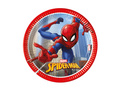 Farfurii aniversare Spiderman - 20 cm - 8 buc.
