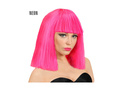 Peruca Neon roz Showgirl