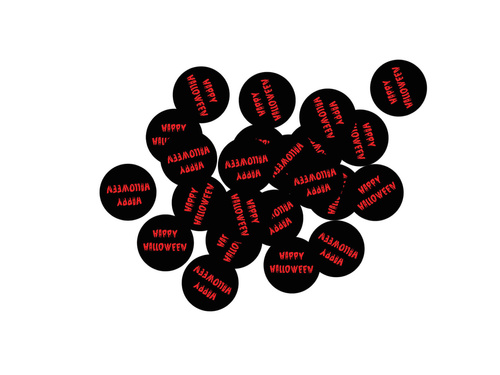 Confetti cu sânge de Halloween - ok. 36 buc.