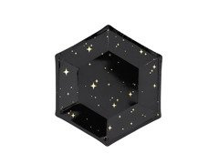 Farfurii de hârtie Happy New Year - 20 cm - 6 buc.