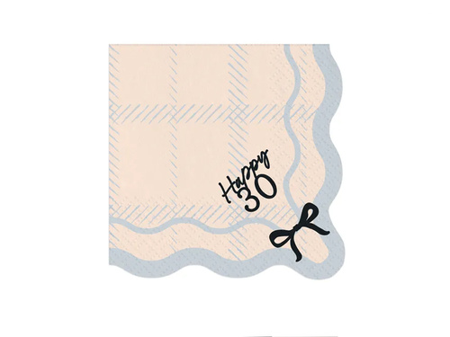 Șervețele fericite 30 - 33 cm - 12 buc.