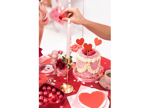 Șervețele în formă de inimă - 14,5 x 12,5 cm - 20 buc.