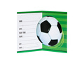 Invitații aniversare fotbal - 8 buc.