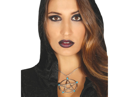 Colier cu stea a diavolului - 1 buc.