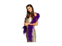 BOA eșarfă pană - violet - 180 cm