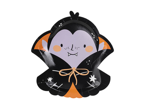 Farfurii Vampir Dracula - 23 x 25 cm - 6 buc.