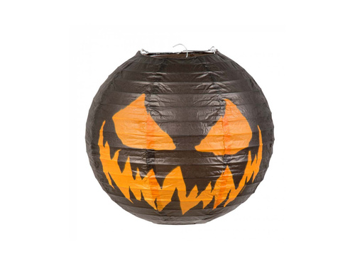 Lanternă cu dovleac de Halloween bântuit - 25 cm - 1 buc.