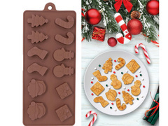 Forma pentru biscuiți de Crăciun - 12 buc.
