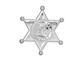 Insignă Sheriff's Star - 1 buc.