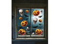 Decorațiuni electrostatice pentru ferestre de Halloween - 1 set