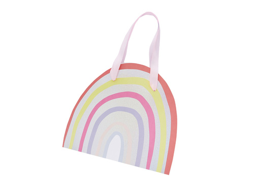 Pungi cadou Rainbow - 19cm x 22cm - 5pcs.