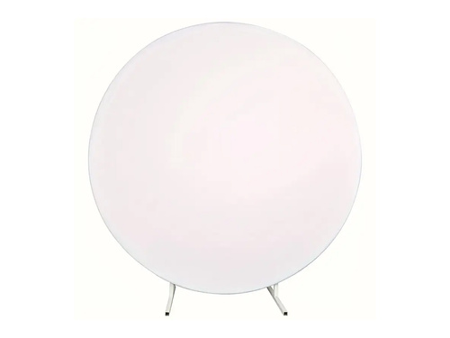 Capac alb pentru cadru rotund - 200 cm - 1 buc.