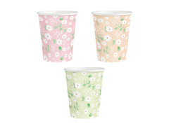 Cupe de aniversare Meadow - 270 ml - 6 buc.