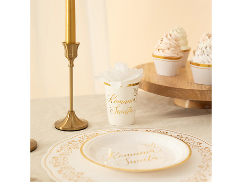 Pahare de hârtie pentru împărtășanie - 220 ml - 6 buc.