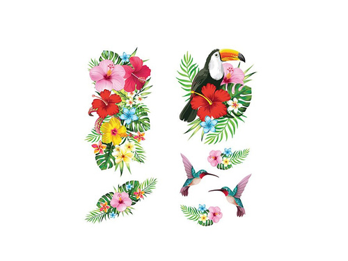 Tatuaje lavabile Hawaii