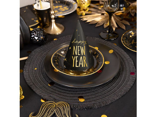 Capace de hârtie Happy New Year - 6 buc.