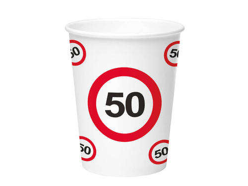 Semn de interdicție 50th cupe - 350 ml - 8 buc.