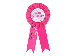 Ziua mea de naștere cotilion roz - 1 buc.