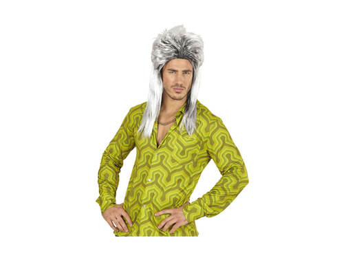 Peruca gri rock star