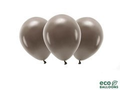 EKO Baloane din latex maro pastel - extra mari - 10 buc.