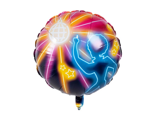 Balon de folie Disco Fever - 45 cm - 1 buc.