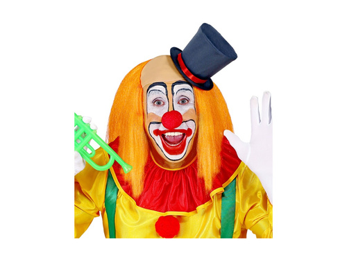 Peruca clovn Headgear cu păr portocaliu