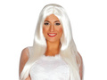 Peruca alba cu par lung - 1 buc.