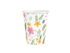 Cupe aniversare Flori de câmp - 270 ml - 6 buc.