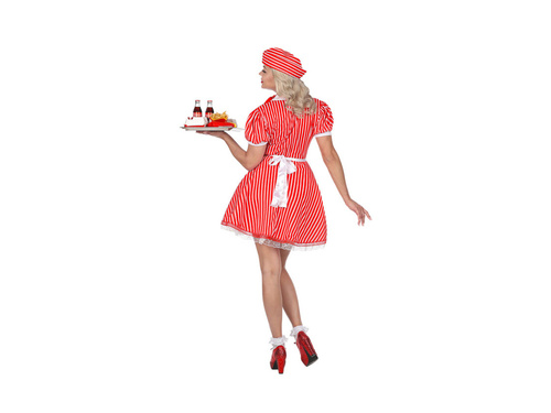 Costum de chelneriță din anii 1950.